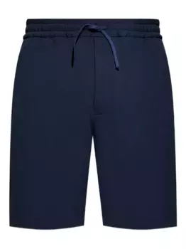 Шорты с эластичным поясом EMPORIO ARMANI, синий
