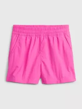 Шорты с эластичным поясом Gap, розовый