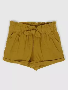 Шорты с эластичным поясом Gap, желтый