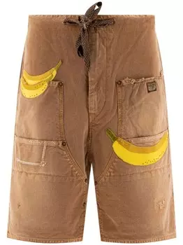 Шорты с аппликацией KAPITAL, нейтральный цвет