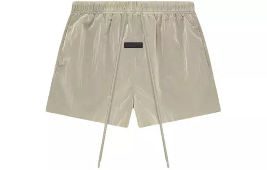 Шорты с аппликацией логотипа Fear Of God Essentials, желтый