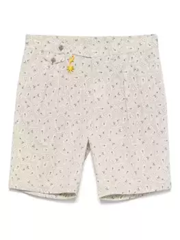 Шорты с аппликацией логотипа Manuel Ritz, нейтральный