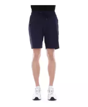 Шорты с ЧПУ стильные карманы на молнии Costume National, синий