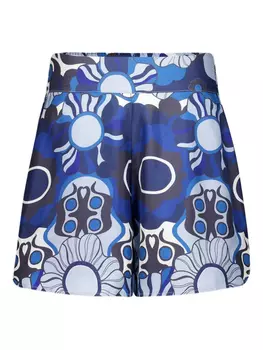 Шорты с цветочным принтом PAULA, синий