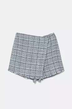 Шорты с добавлением хлопка для детей United Colors of Benetton, синий