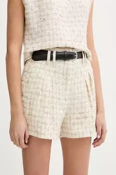 Шорты с добавлением льна Iro, бежевый