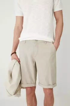 Шорты с добавлением льна Medicine, бежевый