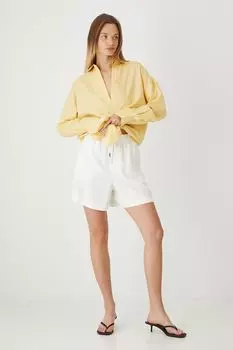 Шорты с добавлением льна Medicine, бежевый