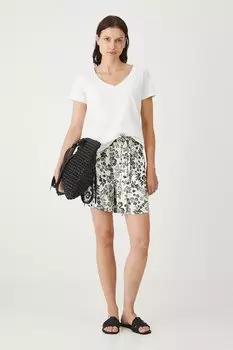 Шорты с добавлением льна Medicine, бежевый