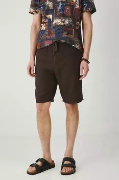 Шорты с добавлением льна Medicine, коричневый
