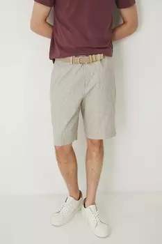 Шорты с добавлением льна Medicine, коричневый