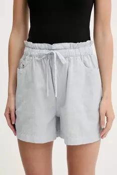 Шорты с добавлением льна Tommy Jeans, синий