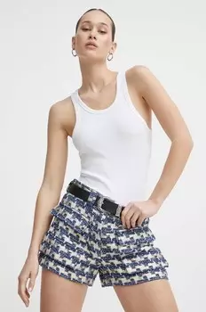 Шорты с добавлением шерсти IRO, мультиколор