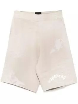 Шорты с графичным принтом Givenchy, нейтральный цвет