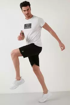 Шорты с карманами и завязкой на талии 5655589 Buratti