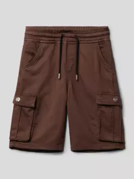 Шорты с карманами-карго Blue Effect, шоколадно-коричневый