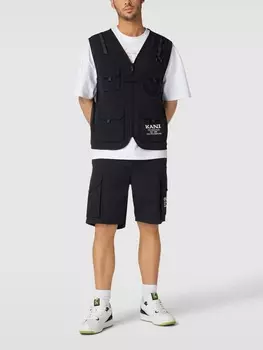 Шорты с карманами-карго - P&C x Karl Kani KARL KANI, черный