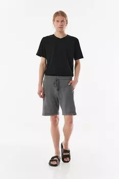 Шорты с карманами на кружевной талии Fullamoda, антрацит