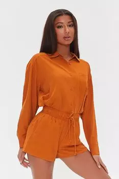 Шорты с карманами на шнурке Forever 21