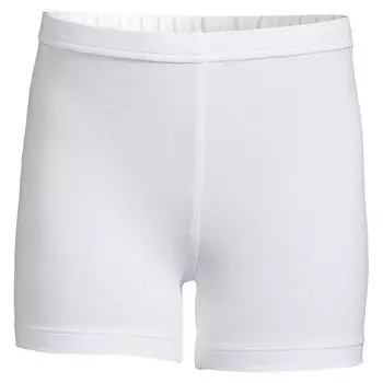 Шорты с колесиком TOUGH COTTON для девочек 7–16 лет Lands' End Lands' End, белый