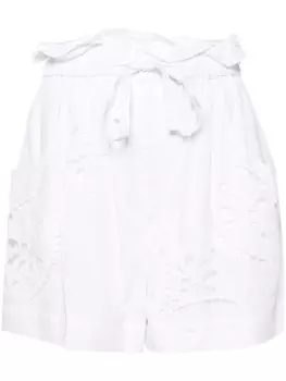 Шорты с кружевом Hidea ISABEL MARANT, белый