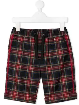 Шорты с кулиской Dolce & Gabbana Kids, красный