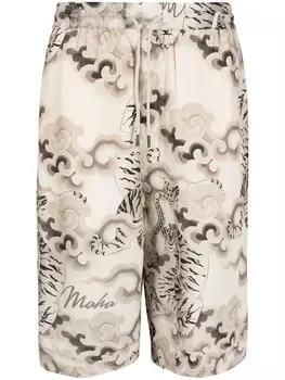 Шорты с кулиской Maharishi, зеленый