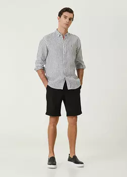 Шорты с кулиской на талии Beymen Club, черный