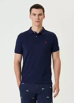 Шорты с кулиской на талии Polo Ralph Lauren, синий