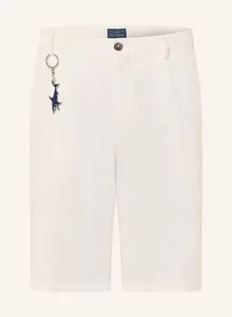 Шорты с льном Paul & Shark, бежевый