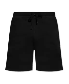 Шорты с логотипом Ami Paris, черный