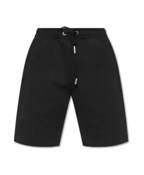 Шорты с логотипом Ami Paris, черный