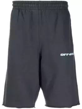 Шорты с логотипом Arrows OFF-WHITE, серый