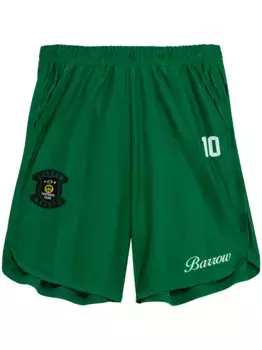 Шорты с логотипом BARROW, зеленый