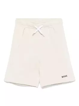 Шорты с логотипом BOSS Kidswear, нейтральный