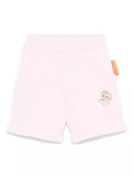 Шорты с логотипом Emporio Armani Kids, розовый
