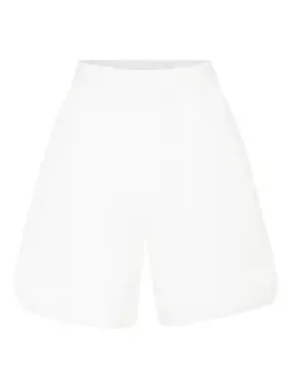 Шорты с логотипом FF Fendi Kids, белый