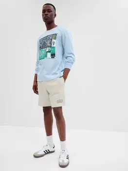 Шорты с логотипом Gap, белый