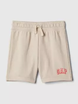 Шорты с логотипом Gap, бежевый
