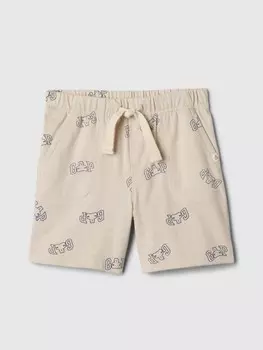 Шорты с логотипом Gap, бежевый