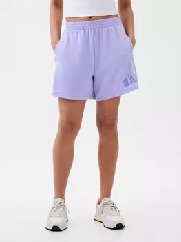 Шорты с логотипом Gap, фиолетовый