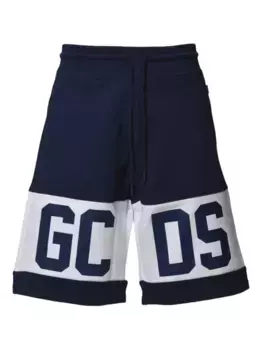 Шорты с логотипом GCDS, синий