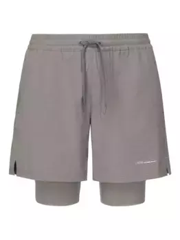 Шорты с логотипом Herno, серый