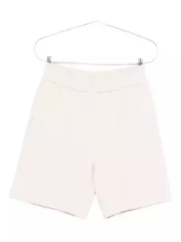 Шорты с логотипом и эластичным поясом FENDI, нейтральный