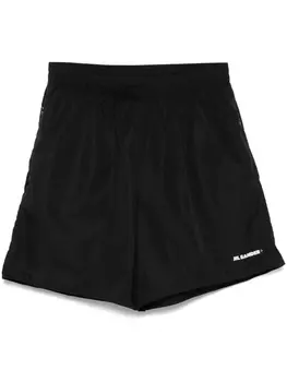 Шорты с логотипом Jil Sander, синий