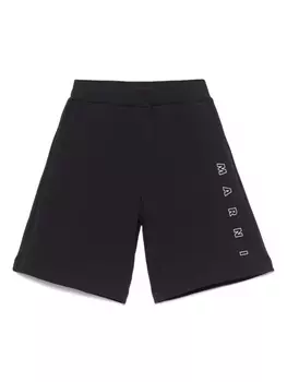 Шорты с логотипом Marni Kids, синий