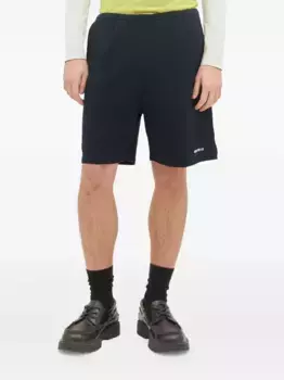 Шорты с логотипом MIU MIU, синий