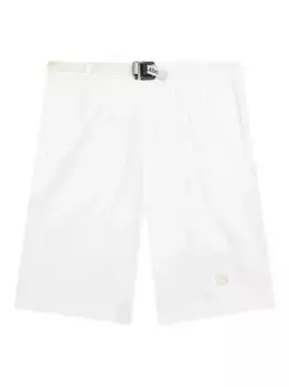 Шорты с логотипом на пряжке Advisory Board Crystals, белый