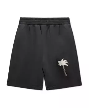 Шорты с логотипом Palm Angels, серый