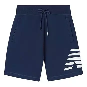 Шорты с логотипом, спортивные шорты New Balance, синий